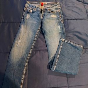 BKE Stella jeans womens size 26x 33 ½ stretch